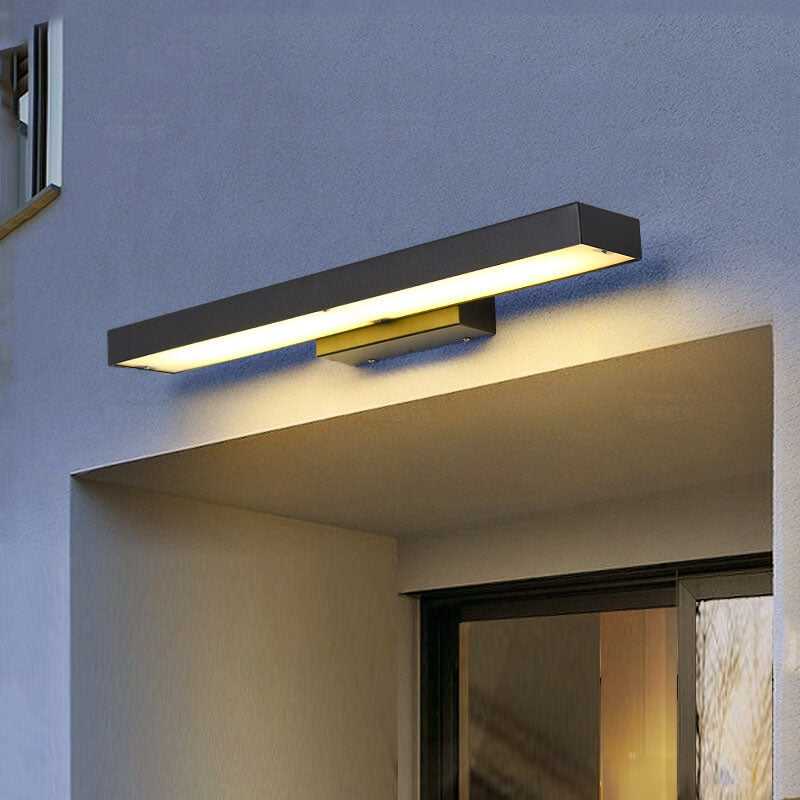 Aplique de pared delgado impermeable