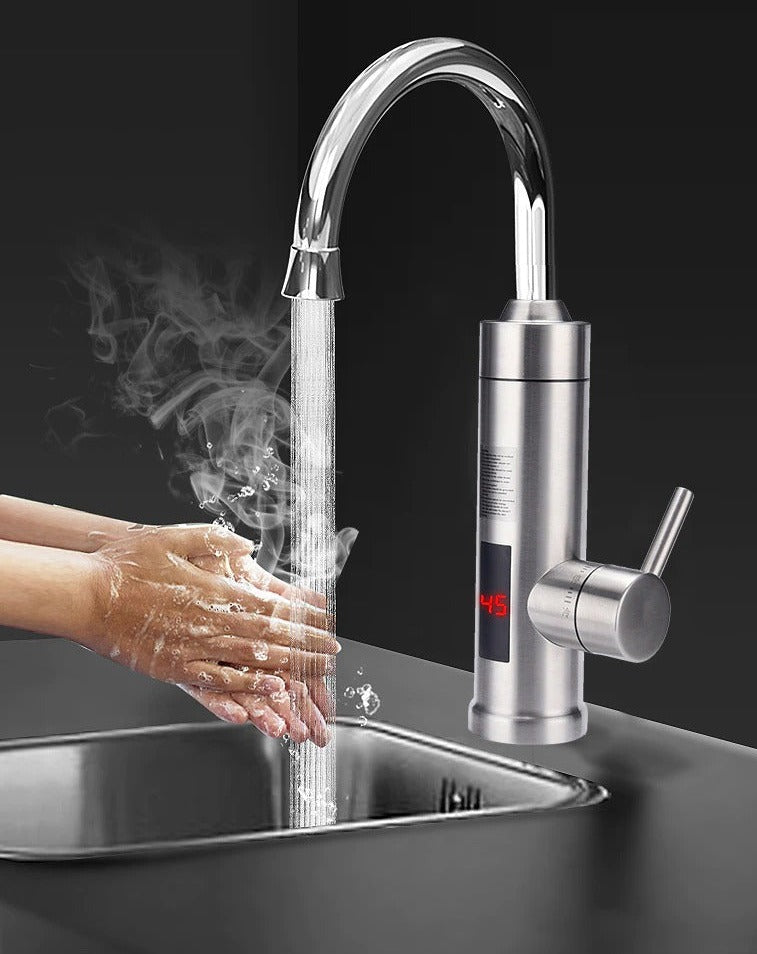 Grifo de Cocina Eléctrico con Función de Calentamiento Instantáneo