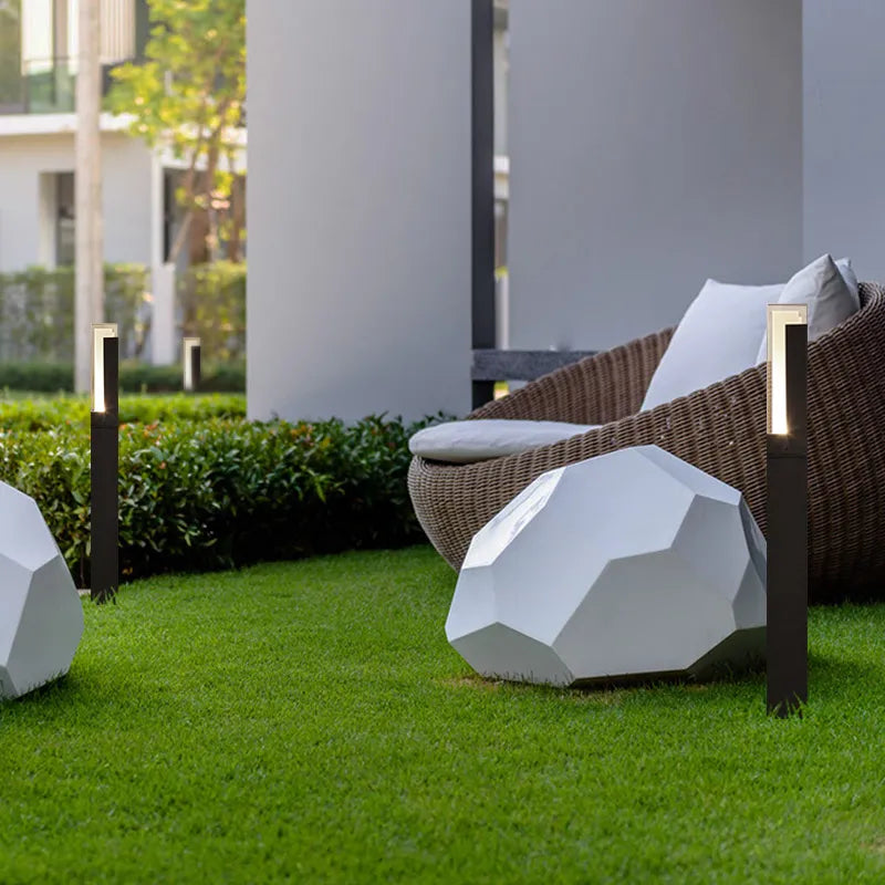 Luz de bolardo LED arquitectónica para jardín