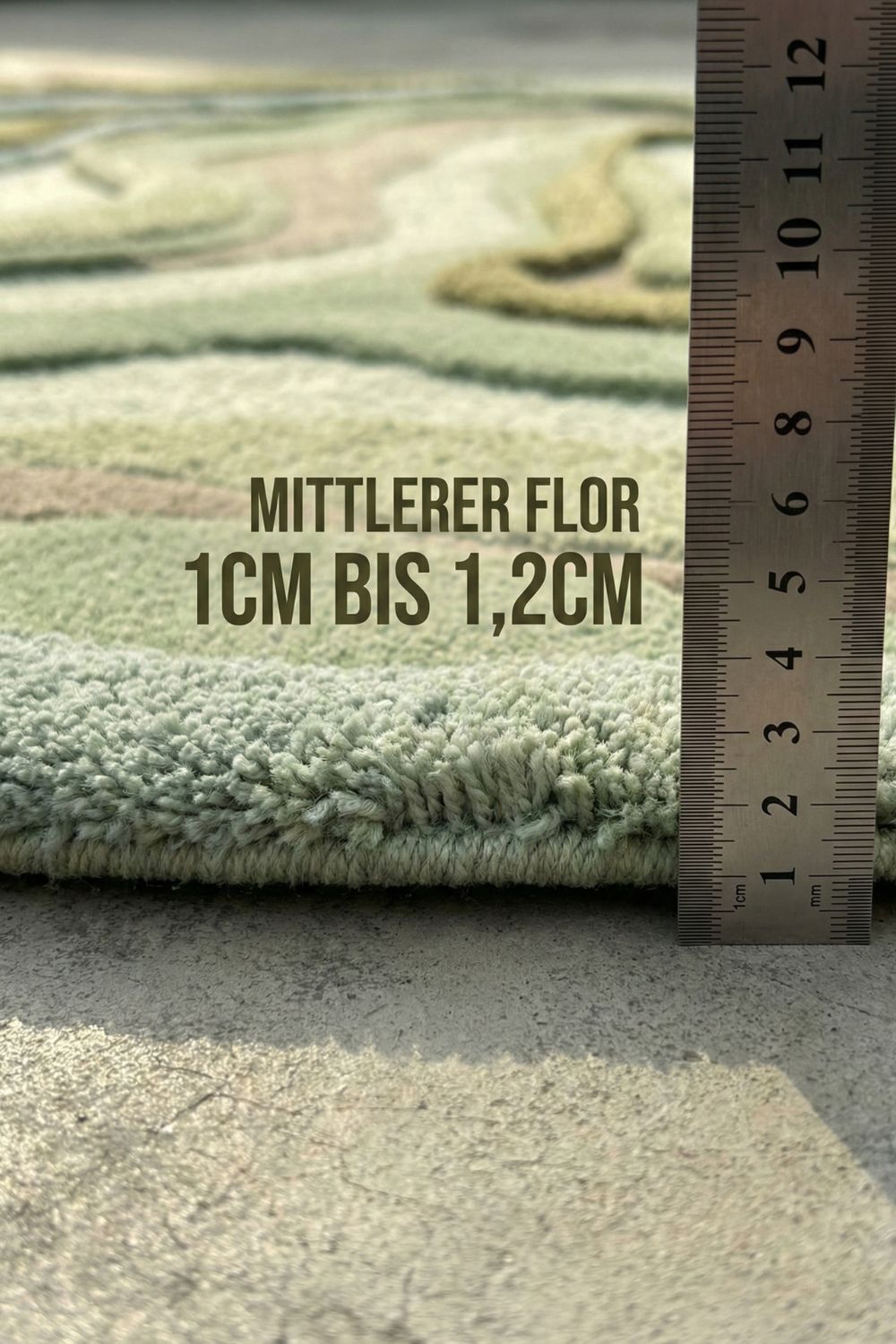 High-quality wool rug