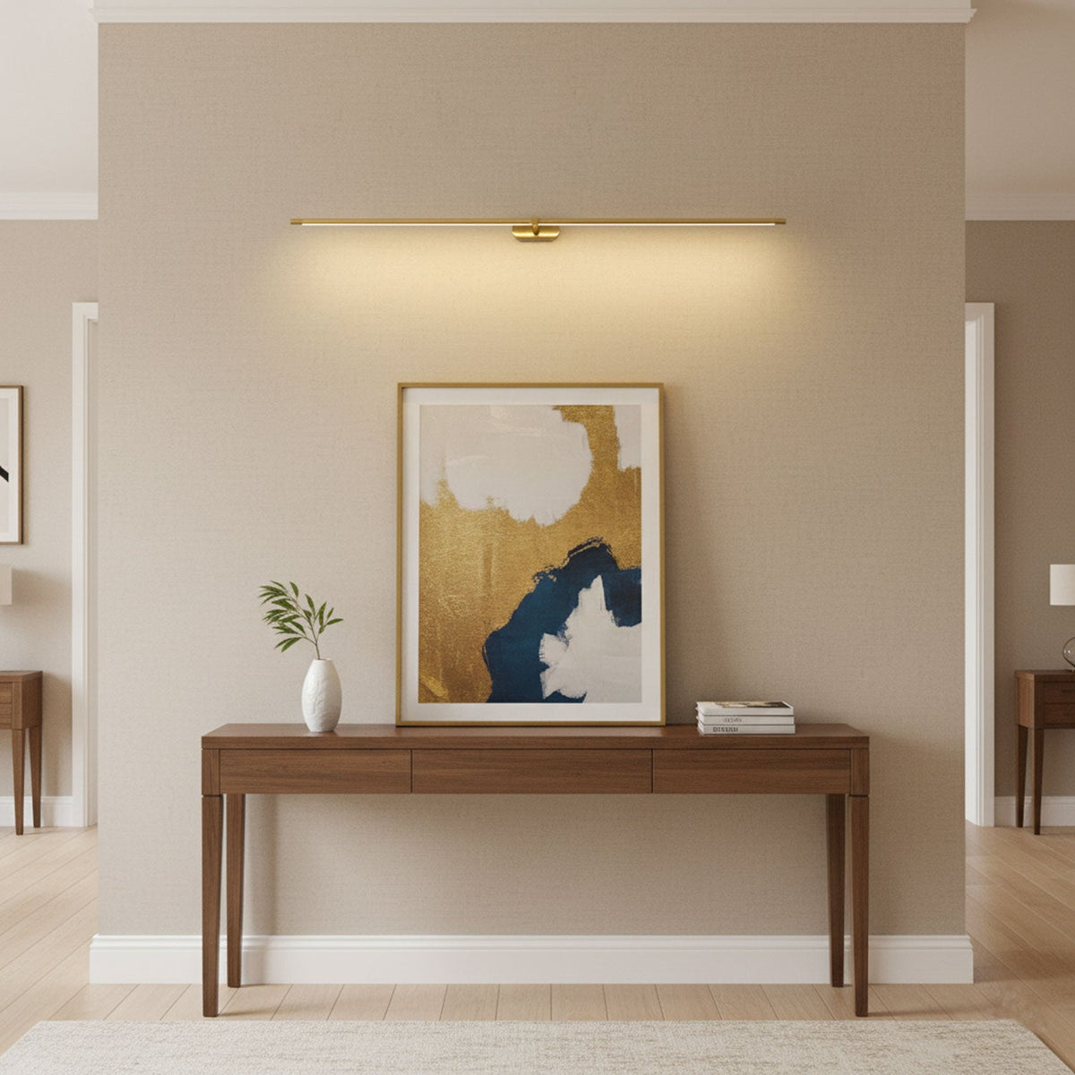 Lámpara de pared LED lineal inalámbrica