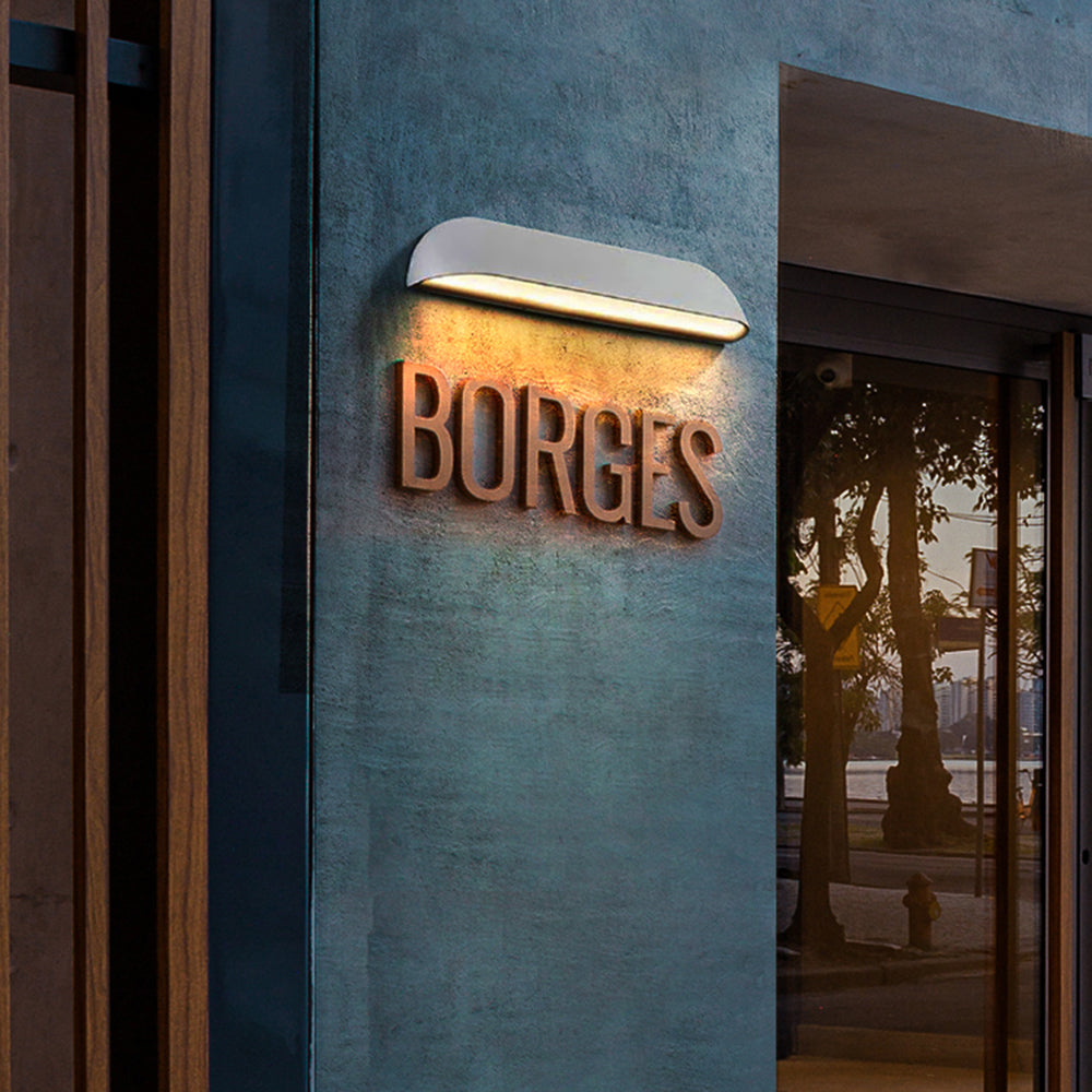 Luz de pared exterior LED Nordic Stone