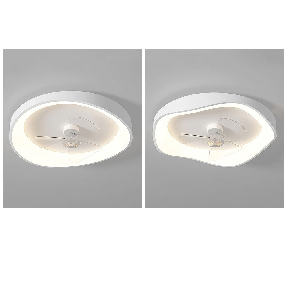 Luz de ventilador de techo LED moderna