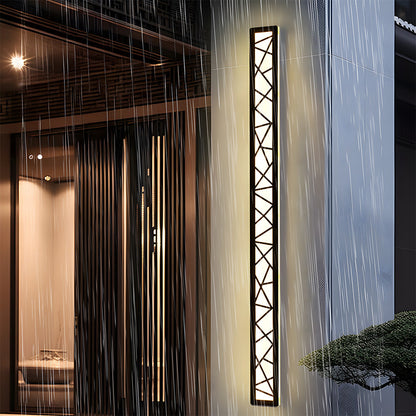 Luz de pared exterior impermeable con LED