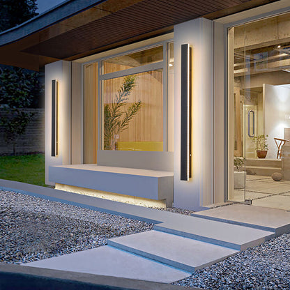 Luz de pared exterior LED negra IP65