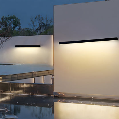Luz de pared LED para jardín con tira impermeable para exteriores