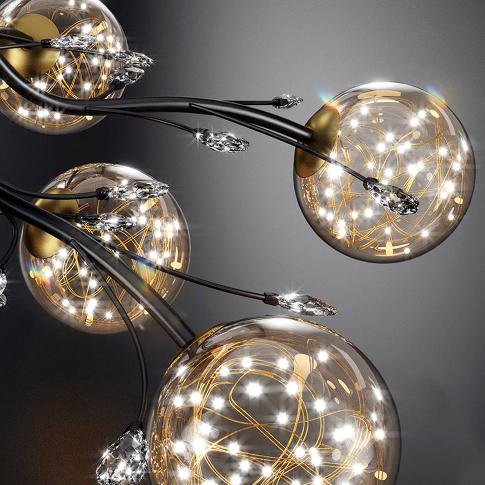 Lámpara de techo escandinava con luz LED