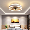 Ventilador de techo empotrado con luz LED