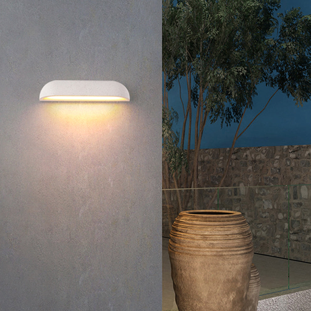 Luz de pared exterior LED Nordic Stone