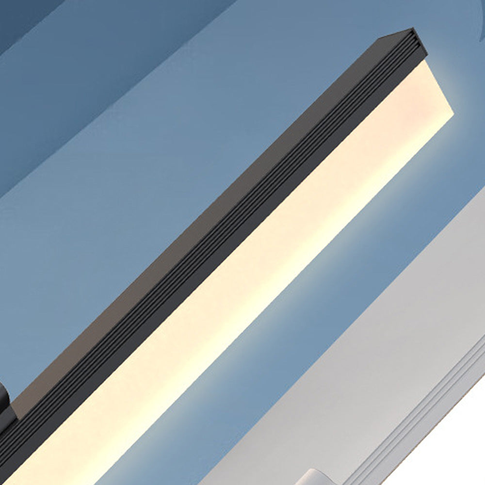 Luz Espejo Negra Elegante