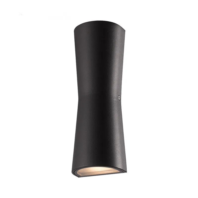 Luz de pared exterior moderna LED de doble haz