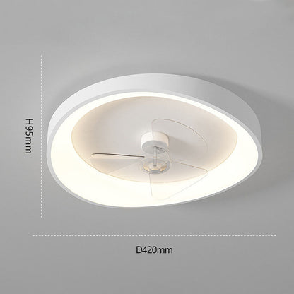 Luz de ventilador de techo LED moderna