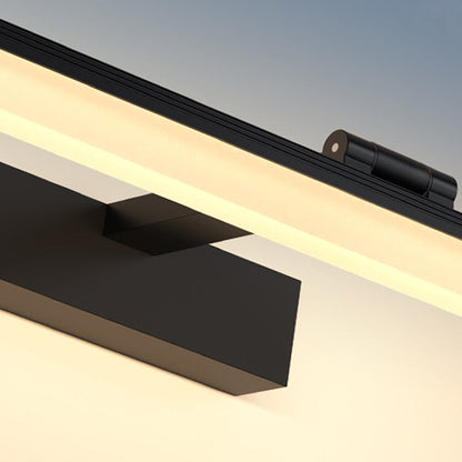 Luz Espejo Negra Elegante