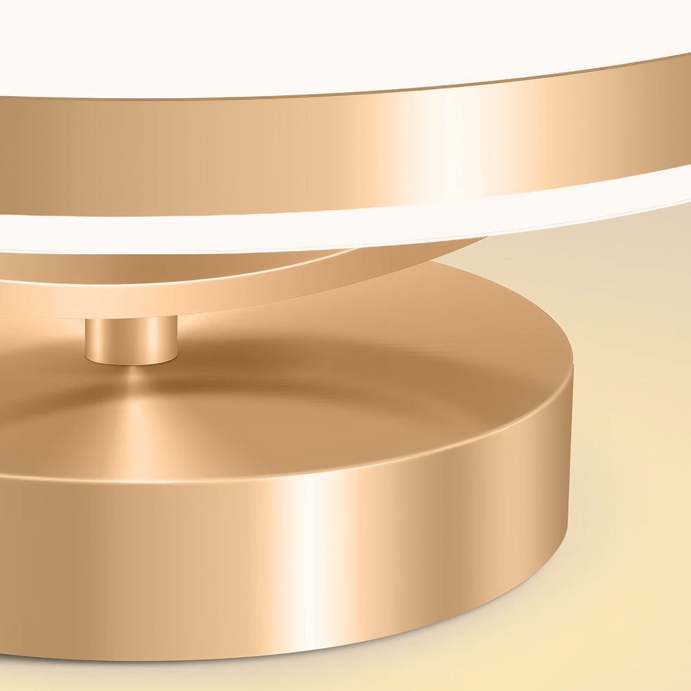 Panel de Iluminación Dorado Elegante