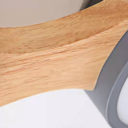 Lámpara de dormitorio moderna empotrada