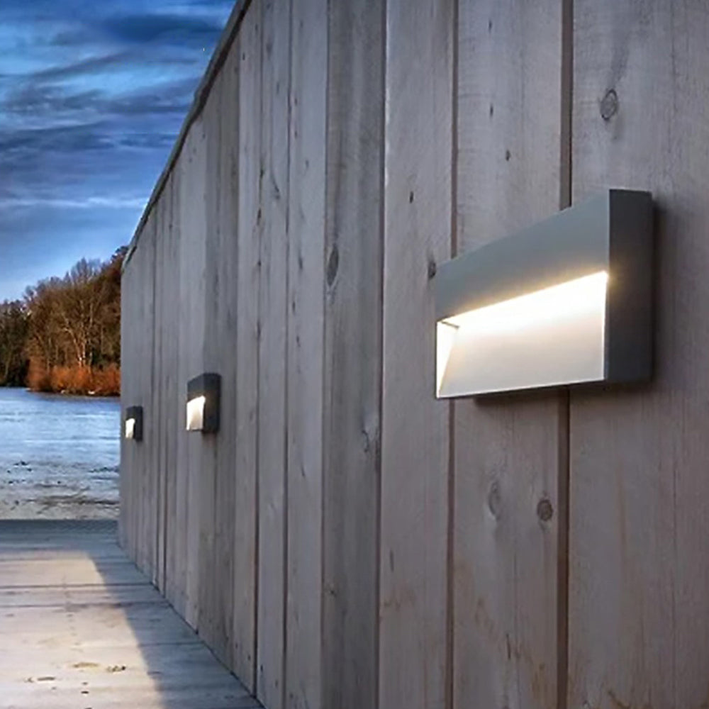 Luz LED para terraza y escalones exterior con sensor de movimiento