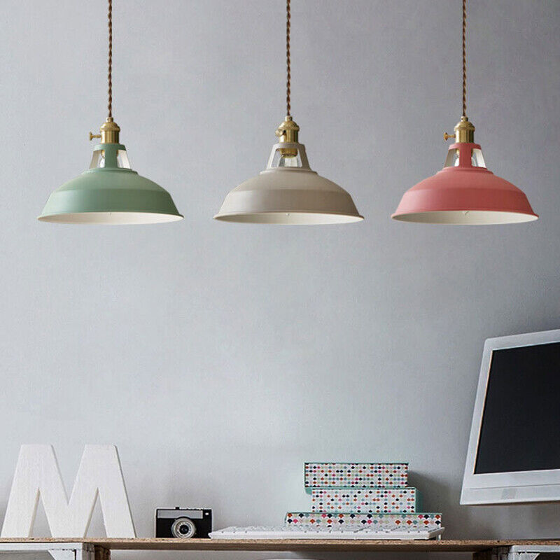 Lámpara colgante de cocina colorida