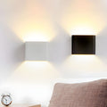 Luz de pared en forma de cubo