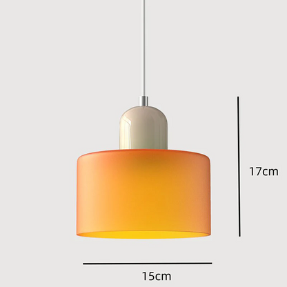 Lámpara colgante de vidrio elegante