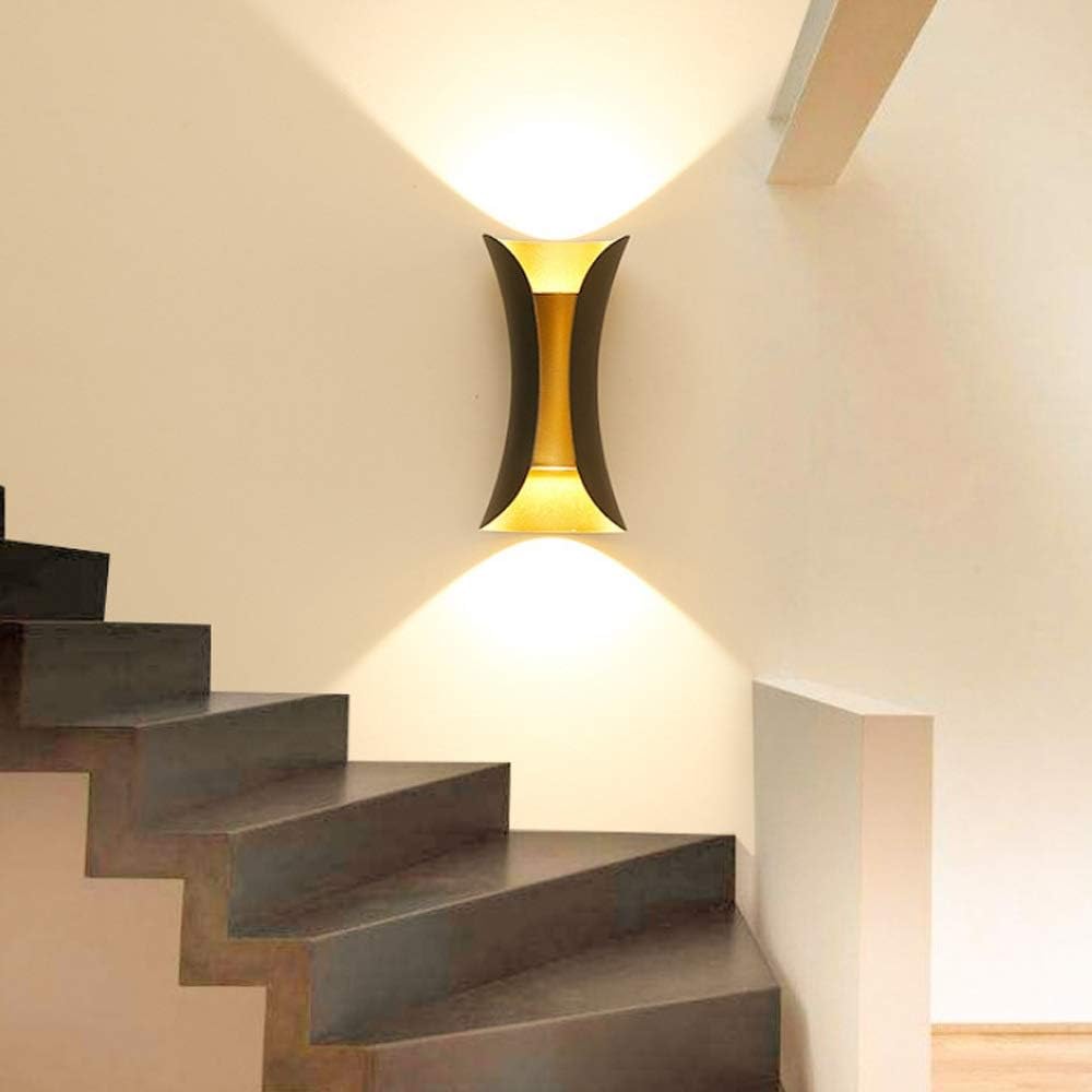 Lámpara de pared LED impermeable para exteriores