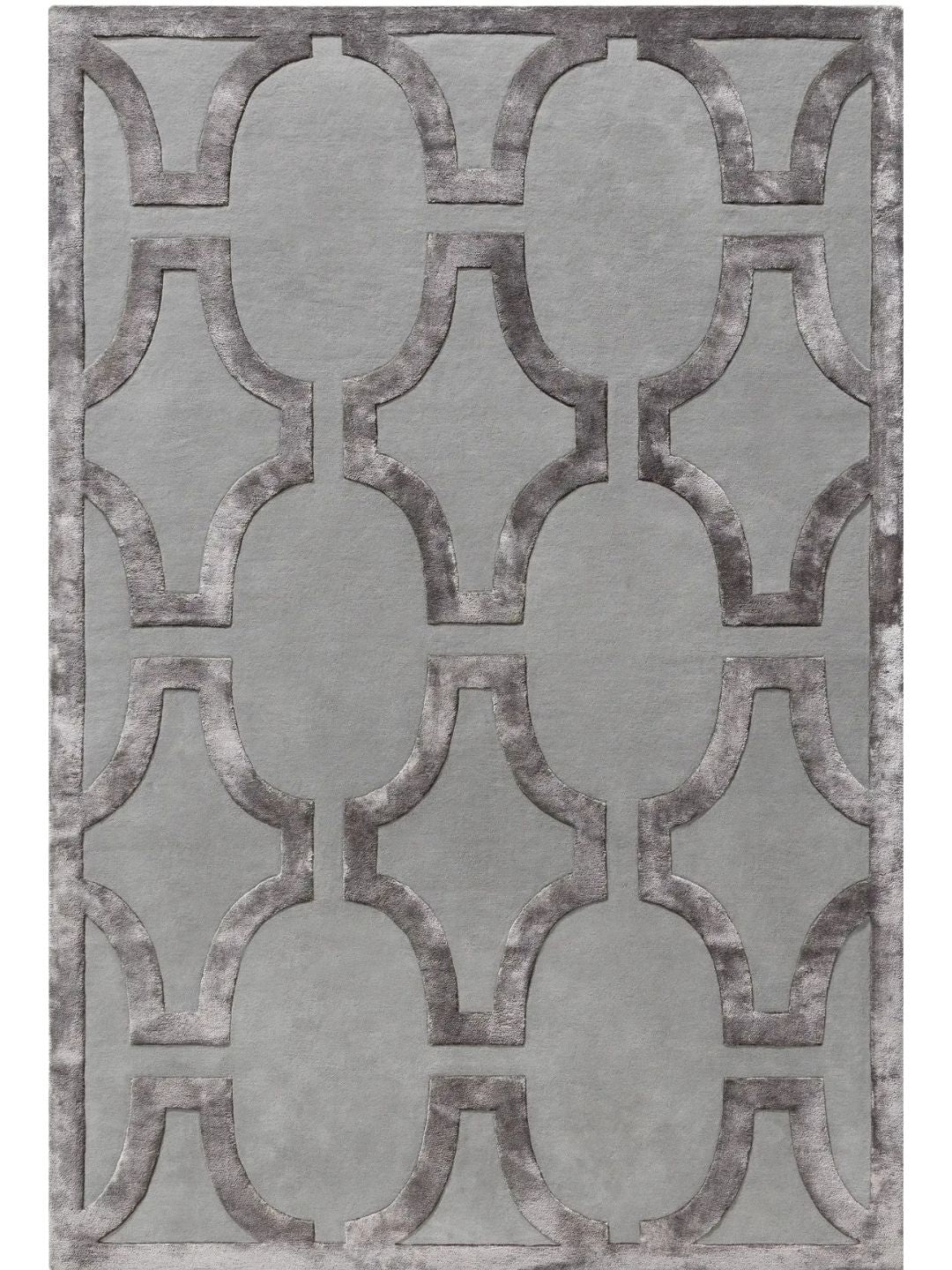 Alfombra de lana crema diseño para sala de estar