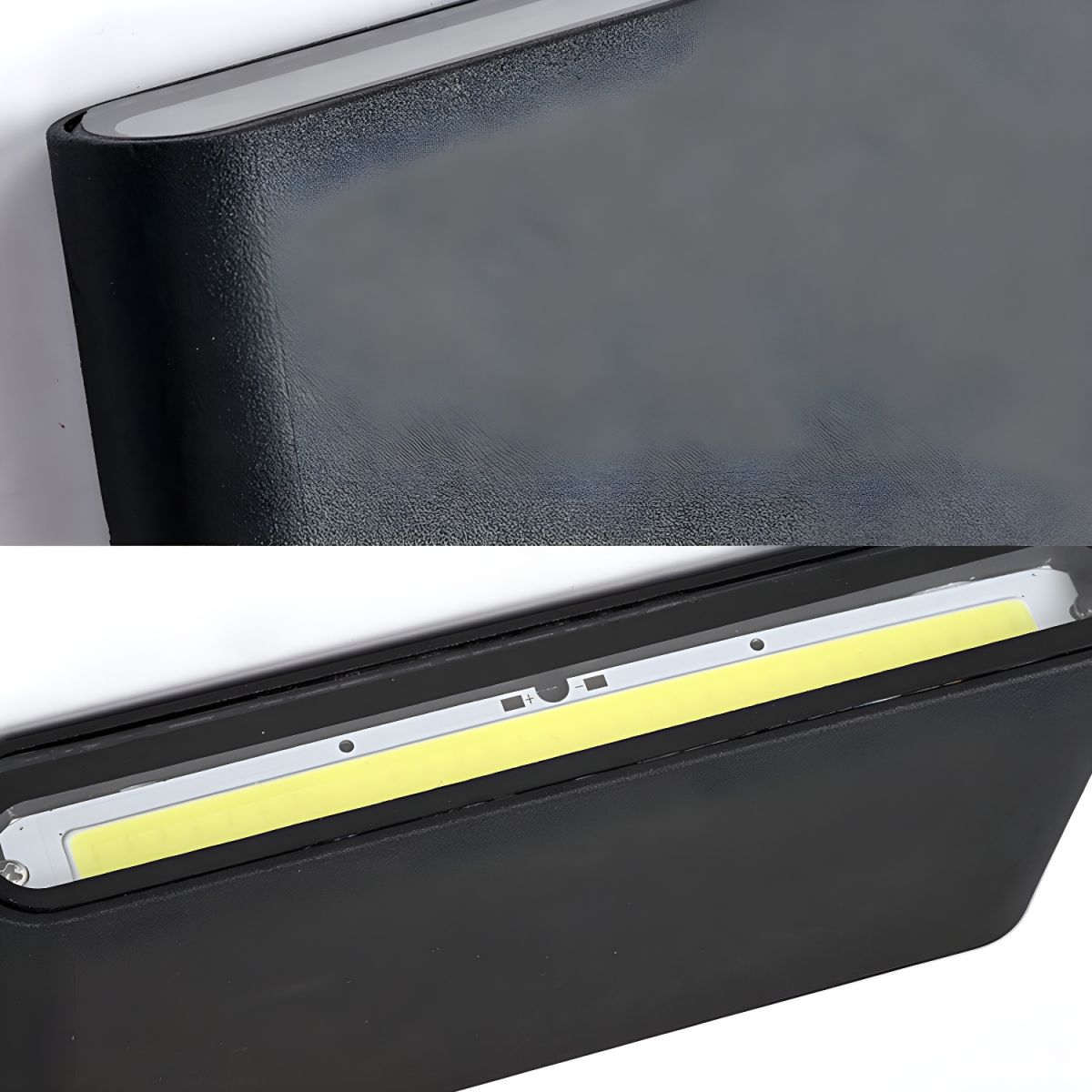 Luz exterior moderna impermeable de arriba hacia abajo