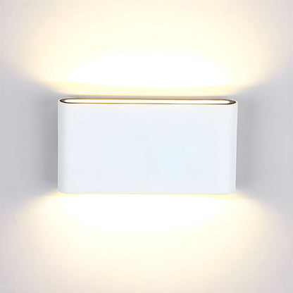 Luz exterior moderna impermeable de arriba hacia abajo