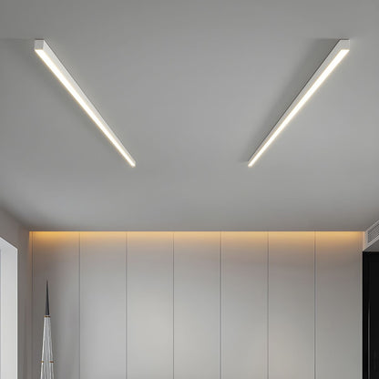 Luz de techo lineal LED minimalista