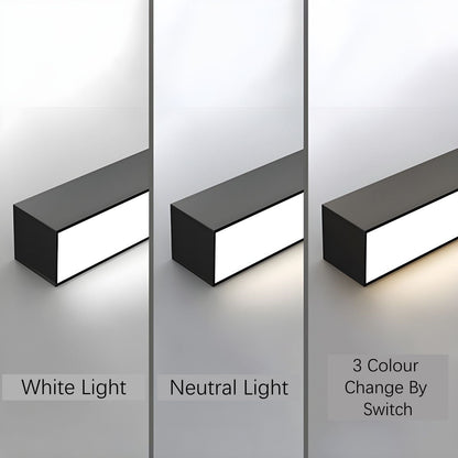 Luz de techo lineal LED minimalista