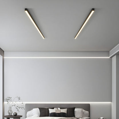Luz de techo lineal LED minimalista