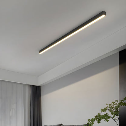 Luz de techo lineal LED minimalista