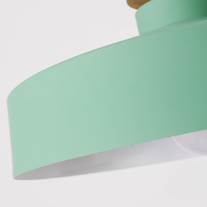 Lámparas colgantes de techo creativas y coloridas