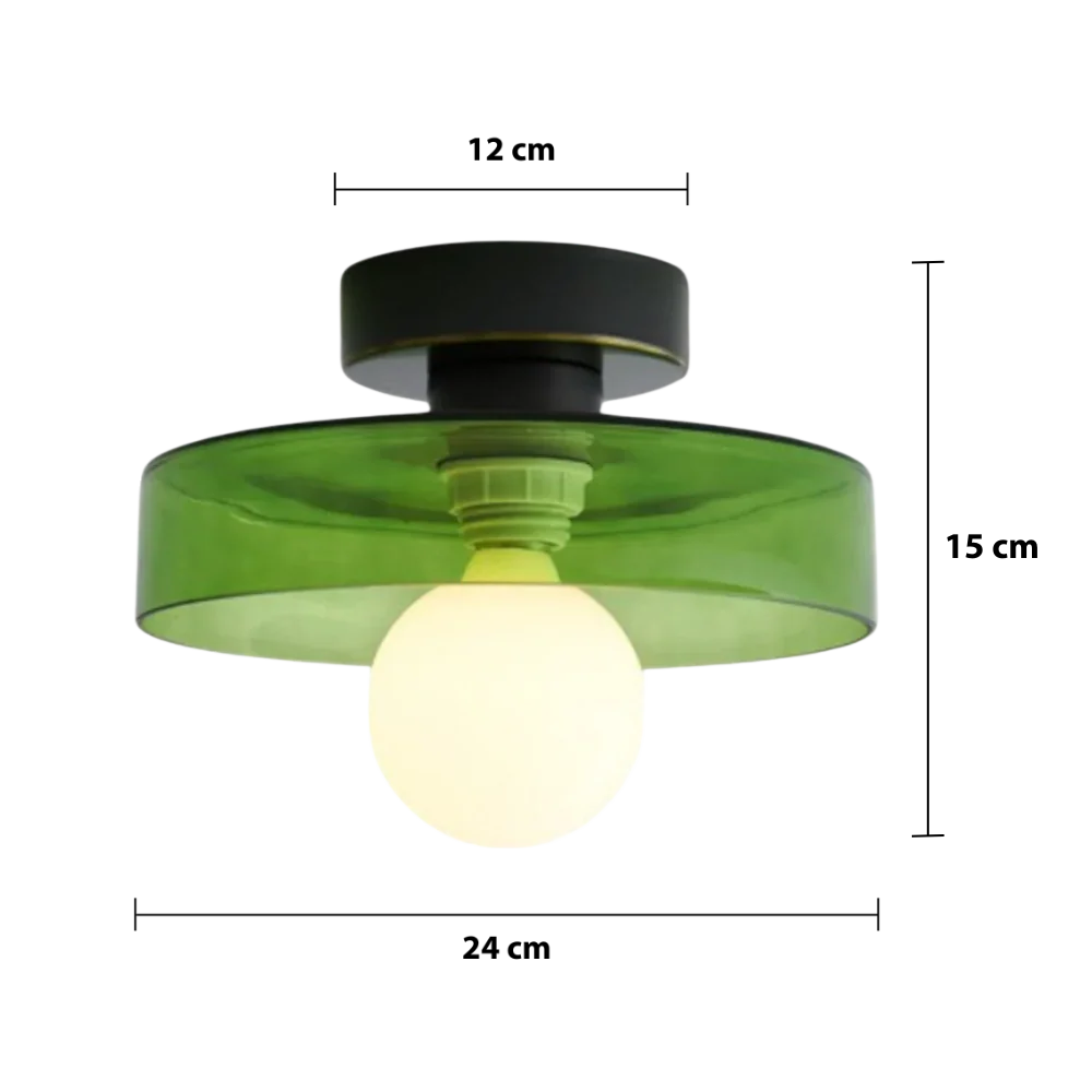 Lámpara de techo moderna estilo Bauhaus