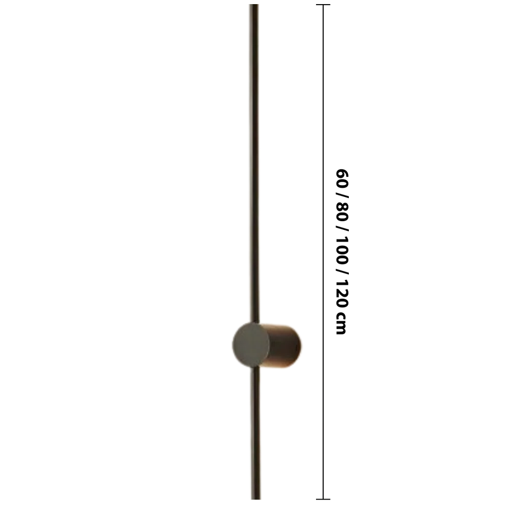 Diseño moderno de luz de pared lineal