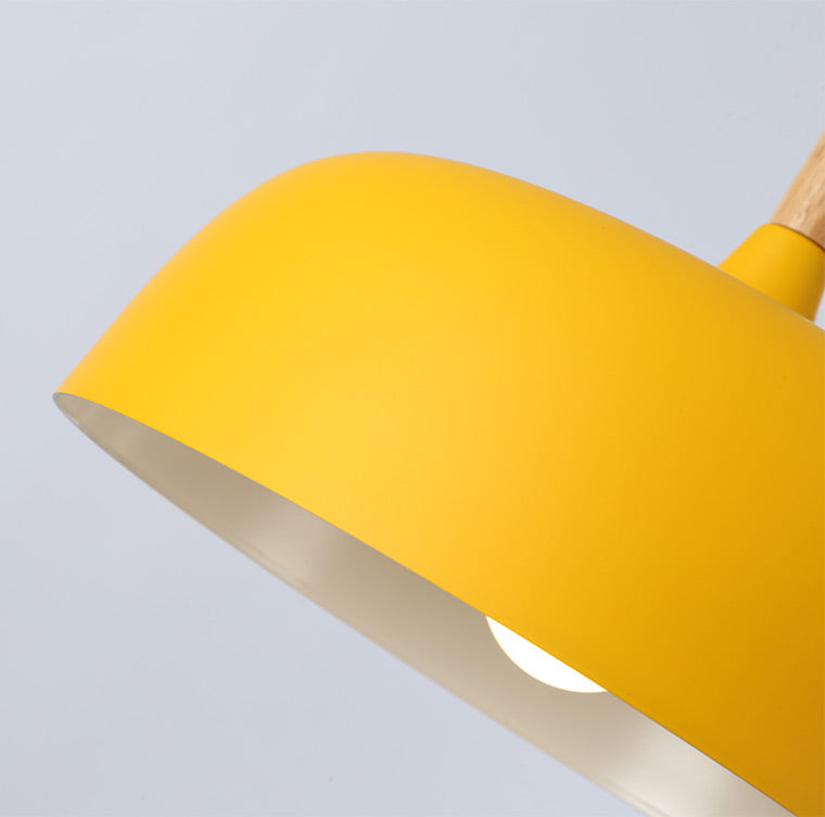 Lámpara colgante cúpula vibrante