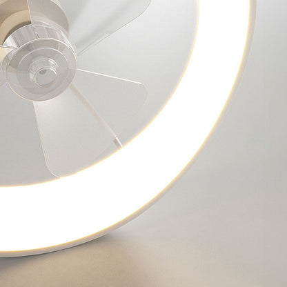 Luz de ventilador de techo LED moderna
