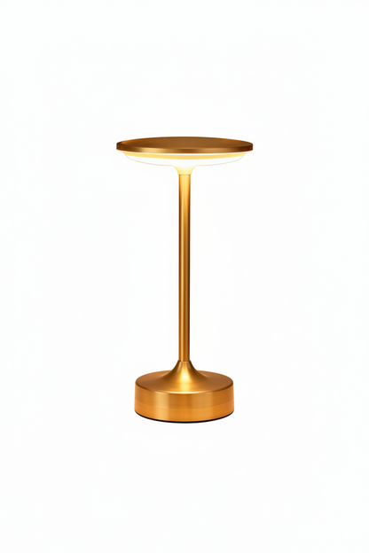 Lámpara de mesa de latón art déco Amberlin