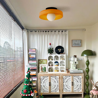 Luz de techo LED redonda empotrada