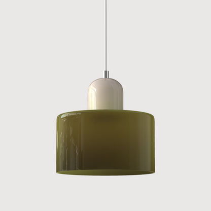 Lámpara colgante de vidrio elegante