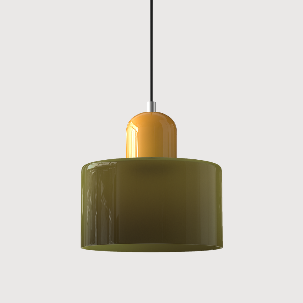 Lámpara colgante de vidrio elegante