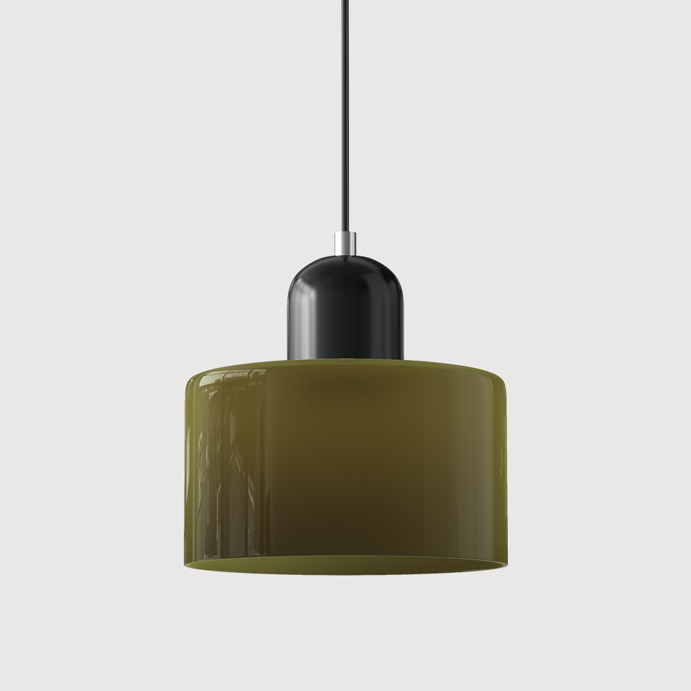 Lámpara colgante de vidrio elegante