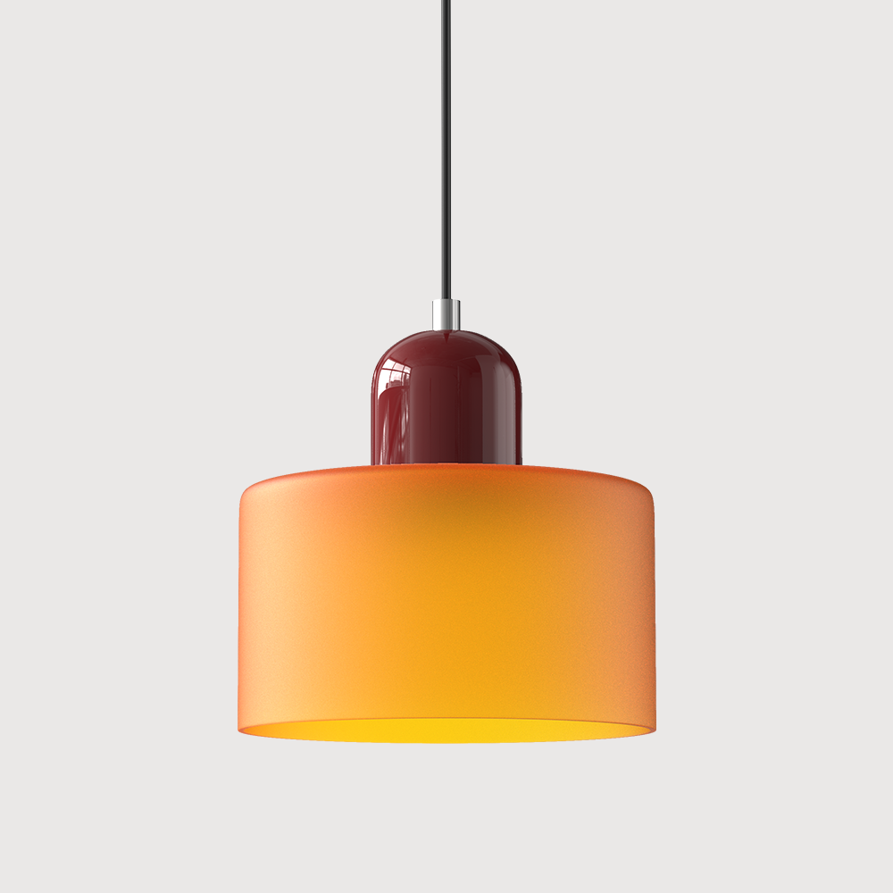 Lámpara colgante de vidrio elegante