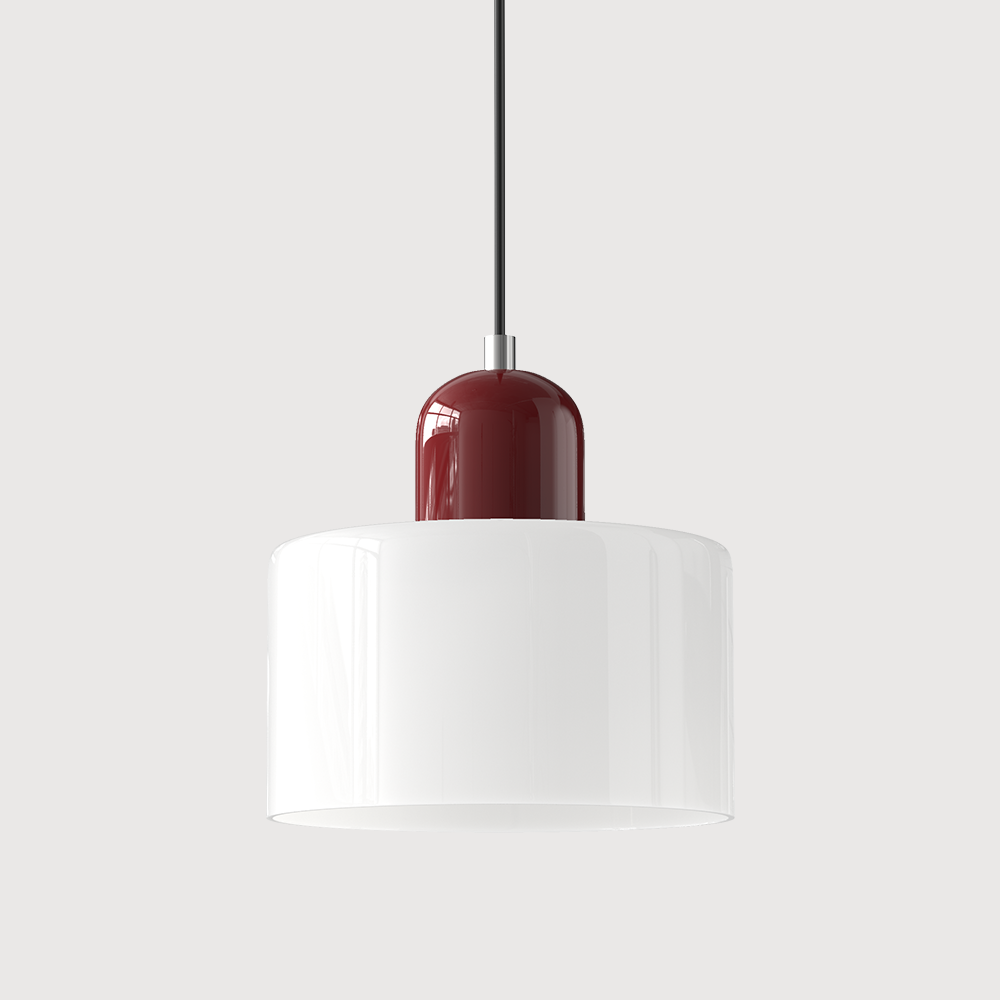 Lámpara colgante de vidrio elegante
