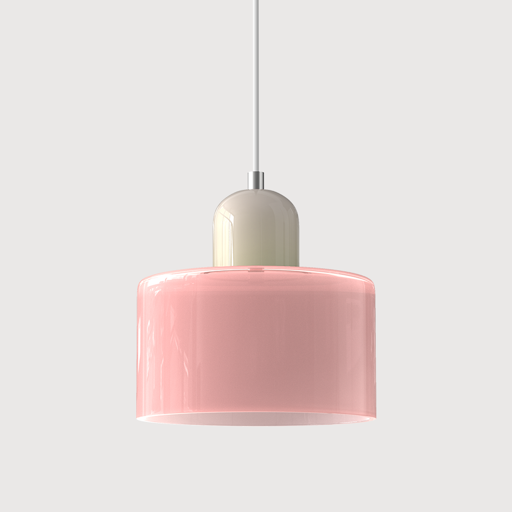 Lámpara colgante de vidrio elegante