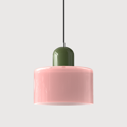 Lámpara colgante de vidrio elegante