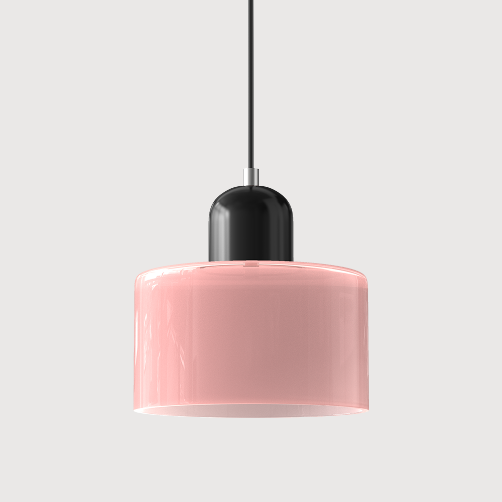 Lámpara colgante de vidrio elegante