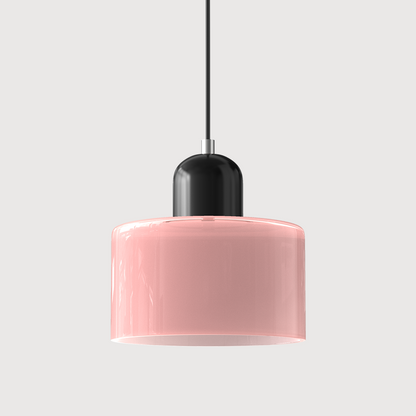 Lámpara colgante de vidrio elegante