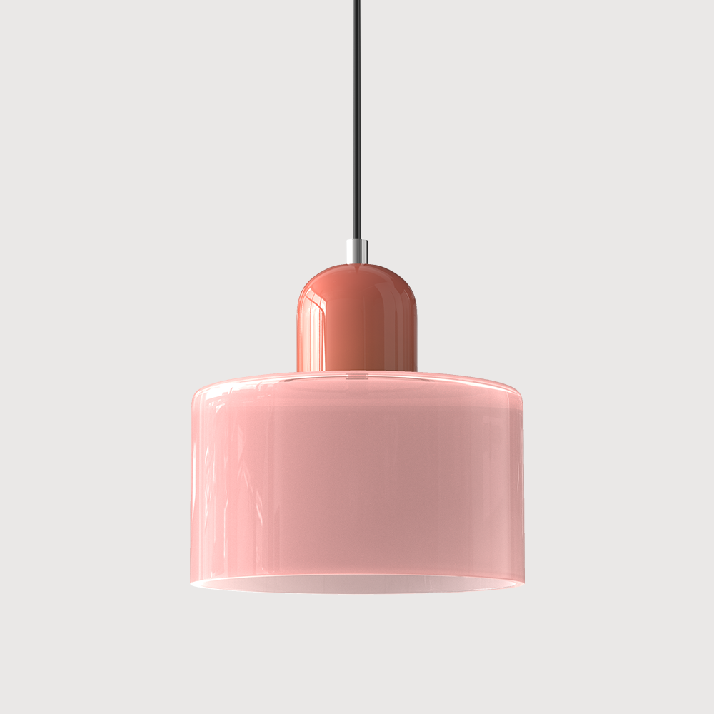 Lámpara colgante de vidrio elegante