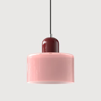 Lámpara colgante de vidrio elegante
