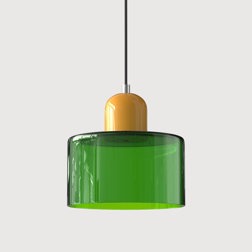 Lámpara colgante de vidrio elegante